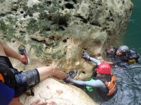 On the return leg, we did some canyoneering at Blanca Aurora River.